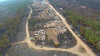 Пожар в селе Черёмушки