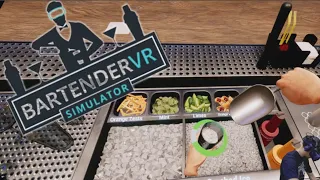 Bartender VR Simulator Gameplay