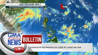 2 LPA, namataan ng PAGASA sa loob at labas ng PAR | GMA Integrated News Bulletin