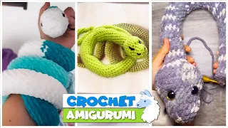 TikTok Crochet  Amigurumi SNAKES Crochet TOYS Compilation 171| @anea_design_studio