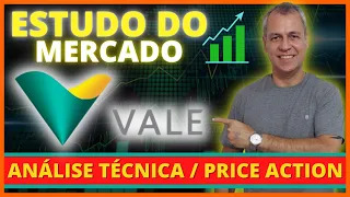 Análise VALE3 - VALE S.A. | 📈 ESTUDO DO MERCADO 📉 // Análise Gráfica/Técnica - Price Action!