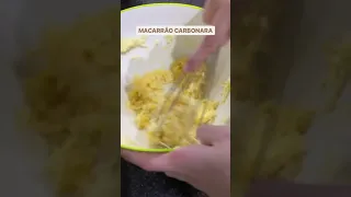 Macarrão Carbonara - Receita na Descrição