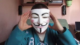 Коллекционная маска. Гай Фокс (Guy Fawkes) V-значит Вендетта