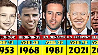 Joe Biden Transformation From 11 to 82 Year Old