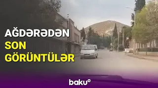 Ağdərədən yeni görüntülər