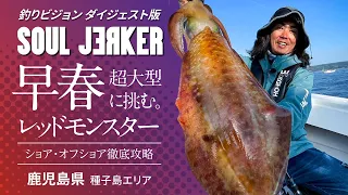 SOUL JERKER 18 種子島エリア ～早春のエギング 南海のレッドモンスター アカイカ型 アオリイカを狙う～