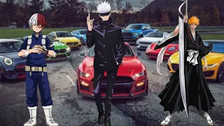 Anime Characters And The Car They Would Drive