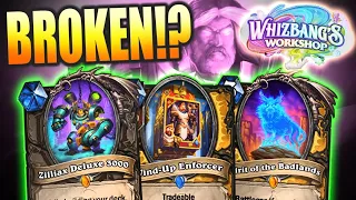 Make infinite boards with the new Paladin cards! Early Access Whizbang Theorcraft!
