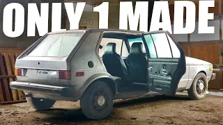 The Craziest VW Barn Find?! Taxi MK1 Prototype