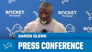 Aaron Glenn meets with the media | May 23, 2024