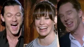 The Cast of 'The Hobbit 2' Funny Interview