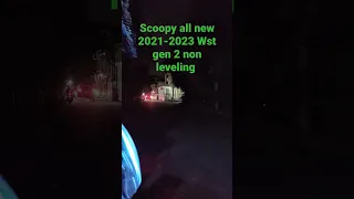 Scoopy all new 2021-2023 Wst gen 2 non leveling