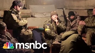 Here's What The Ukrainian Front Line Looks Like | msnbc
