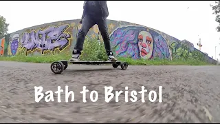 Bath To Bristol - Awesome Route - Evolve Electric Skateboards - Shot with Insta One X