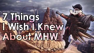 Monster Hunter World: 7 Tips I Wish I Knew Before I Started (Beginner Tips)
