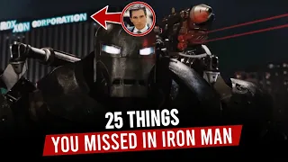 25 Things You Missed In Iron Man (2008) Movie | Explained In Hindi | MCU: Movie Details