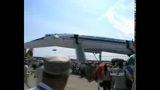 Old Retro video MAKS-2007 / Ретро видео МАКС 2007 Ч 1Авиасалон, авиашоу, aviation salon, air show