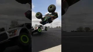 Expensive Backflip Ramp... #Shorts #MonsterJam #monstertruck #RC #Losi