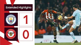 Manchester City 1-0 Brentford | Extended Premier League Highlights