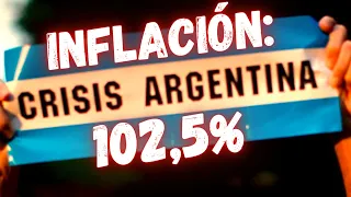 Locura en Argentina: Inflación sobre 100%