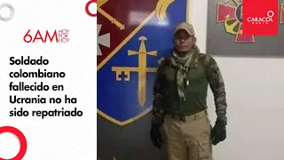 Familia del soldado colombiano muerto en Ucrania no ha podido repatriar su cuerpo | Caracol Radio