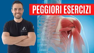 I  PEGGIORI ESERCIZI per i tendini delle spalle (ma...)