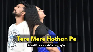 Tere Mere Hothon Pe | Chandni | Sridevi | Wedding Dance | Saloni Khandelwal Choreography