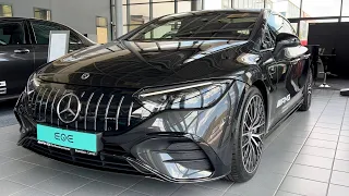 Mercedes-AMG EQE 43 (2023) - FIRST LOOK & visual REVIEW (exterior, intrerior, PRICE)