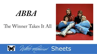 THE WINNER TAKES IT ALL - ABBA (Ulrika A. Rosén Version) - with sheets