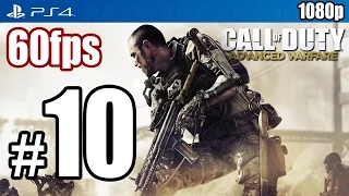 Call of Duty Advanced Warfare (PS4) Walkthrough PART 10 60fps [1080p] Lets Play TRUE-HD QUALITY