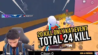 20 KILL ONLY NEW EVENT !! GAMEPLAY VOKEY PALING PADU TOTAL 24 KILL