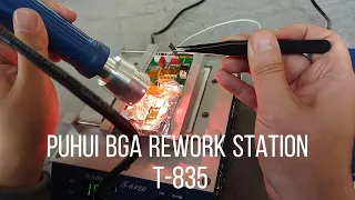 puhui T- 835 BGA REWORK STATION show