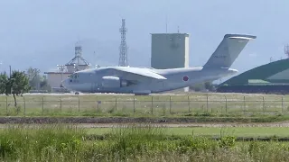 2024年5月18日(土)の松島基地 その2 (ブルーインパルス支援機/C-2)