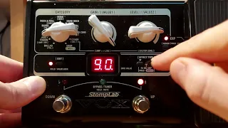 Vox Stomplab2G -  Demo and Tutorial (my Rock Sound)