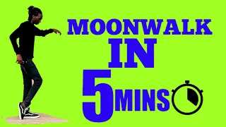 HOW TO MOONWALK IN 5 MINUTES#moonwalk tutorial