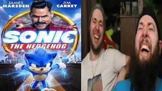 SONIC THE HEDGEHOG (2020) TWIN BROTHERS FIRST TIME WATCHING MOVIE REACTION!