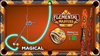 8 Ball Pool - New Elemental Masters 9 ball FIRE TABLE & RING 20 Wins - Animated Avatar - GamingWithK