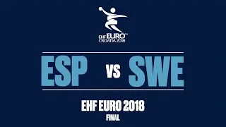 RE-LIVE | Spain vs. Sweden | Final | Men's EHF EURO 2018