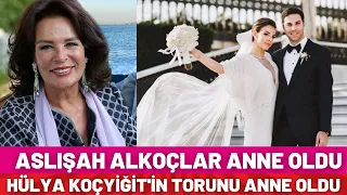 OĞLUNA KAVUŞTU - Hülya Koçyiğit'in Torunu Aslışah Alkoçlar Anne Oldu