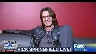 Rick Springfield - Fox and Friends 10/10/12