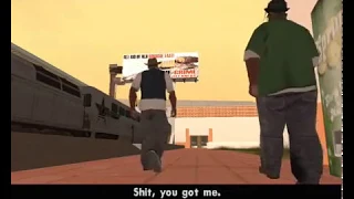 GTA San Andreas - Wrong Side of the Tracks (Big Smoke Mission #3) - Method #2 - the Minigun - Mission Help Walkthrough - plus, you can download the PC saved-game in the 'More Info' section