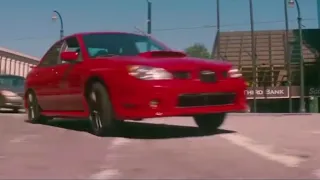 Lupin the 3rd the First car chase music over Baby driver car scene.