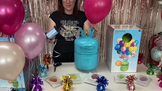 How to | Hoe blaas je een ballon op met een heliumtank?