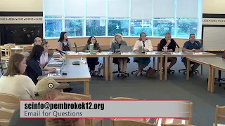 Pembroke School Committee Meeting - 06/06/23