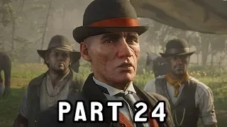 Red Dead Redemption 2  Walkthrough Gameplay Part 24 - Saint Denis Town - (RDR2)