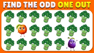 Find the ODD One Out | Emoji Quiz | Easy, Medium, Hard, Impossible #6