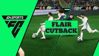 SCORE EVERY TIME WITH THIS TRICK IN FC 24| HOW TO USE THE FLAIR CUTBACKS TO BREAK ANY DEFENSE