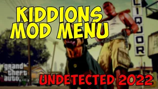 KIDDIONS MOD MENU | BEST FREE MOD MENU FOR GTA ONLINE 2022 | UNDETECTED PC 2022 | TUTORIAL