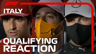 Drivers React After Qualifying | 2021 Italian Grand Prix