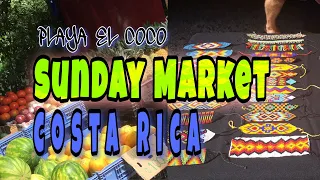 COCO SUNDAY MARKET | PLAYA DEL COCO  || FILIPINA IN COSTA RICA #travel #centralamerica
